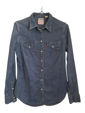 Levi's Classic Western Denim Shirt - Indigo Blue